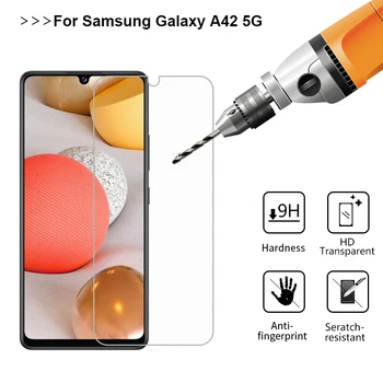 Закалено стъкло за Samsung Galaxy A42 5G SM-A426B templado Взрывозащищенная защитно фолио за Samsung Galaxy A42 5G pelicula