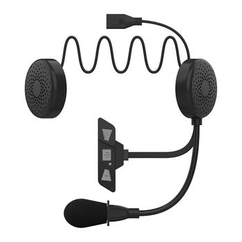 1 комплект Bluetooth 5.2 Мотоциклет шлем Слушалки Безжични микрофона на Слушалките с Шумопотискане