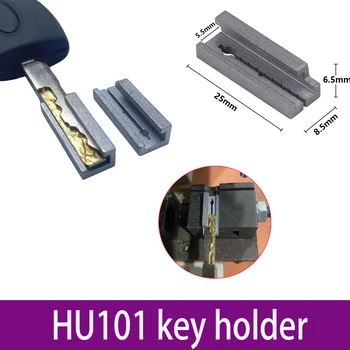 1 Чифт Ключове HU101 Зажимное Устройство За Копиране на Ford Focus Заготовки за Ключ Шлосери Инструменти на Дубликат на Ключ Детайли за металообработващи машини За рязане на