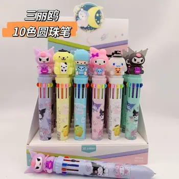 10-цветна химикалка писалка Sanrio с модел 