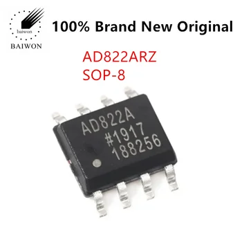 100% Оригинален оперативен power IC AD822AR AD822ARZ AD822 SMD СОП-8, интегрирана с Чисто Нов оригинален чип