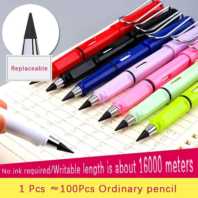 Вечният молив без мастило, неограничена технология писма, вечен молив с взаимозаменяеми графитовой дръжка, опаковки от 12 накрайници за дръжки . ' - ' . 3