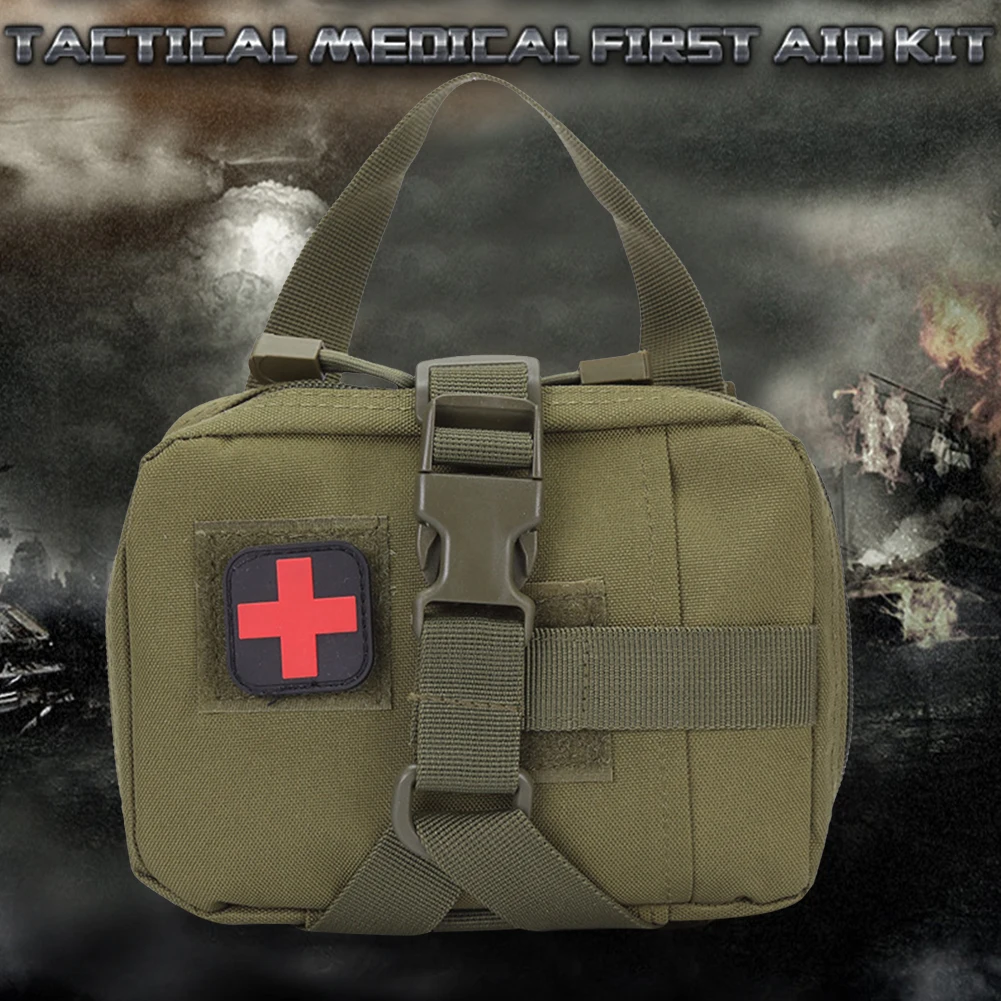 Медицинска торба от 100D найлон EDC, преносима чанта за съхранение на аптечек първа помощ, многофункционална пътна чанта за къмпинг, джогинг, спортен лов . ' - ' . 2