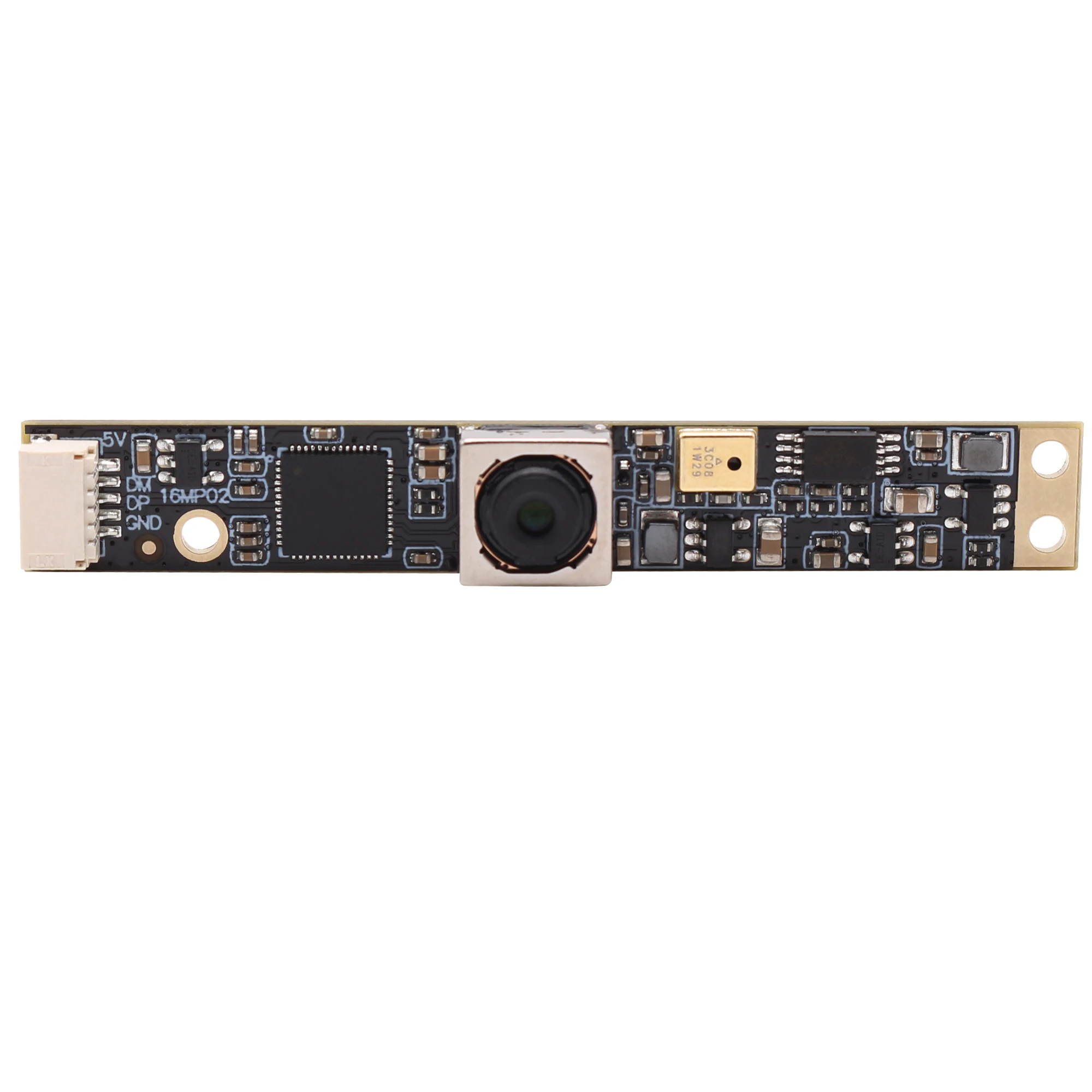 ELP мини камера с автофокус 62,3x9 мм с дълга ивица Без шофьор 16MP USB модул камера с микрофон . ' - ' . 2