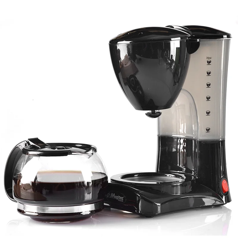 Черно 600 мл, Автоматична машина за кафе, богат на функции tea капково тип, Разделящ Хранителни Разнообразие PP + Стъкло 220 650 W . ' - ' . 1