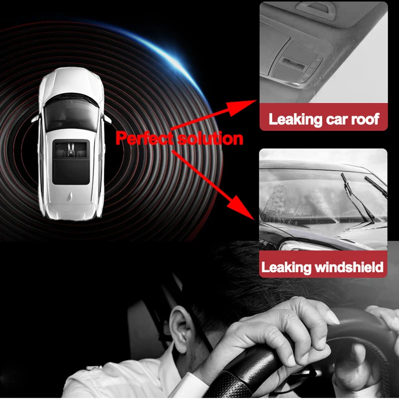26-подножието уплътнение за запечатване на автомобилния Автоматичен гумен уплътнител Защитни стикери за преден / заден предното стъкло, страничните части на купето, люк на покрива на Кола Аксесоари . ' - ' . 2