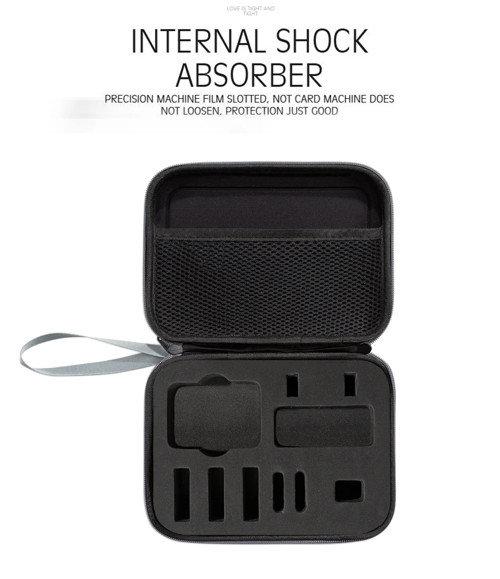 Преносим Водоустойчив калъф за Osmo Action 4, чанта-куфар за DJI Action 3, кутия за защита на вашия фотоапарат, чанта за съхранение . ' - ' . 3