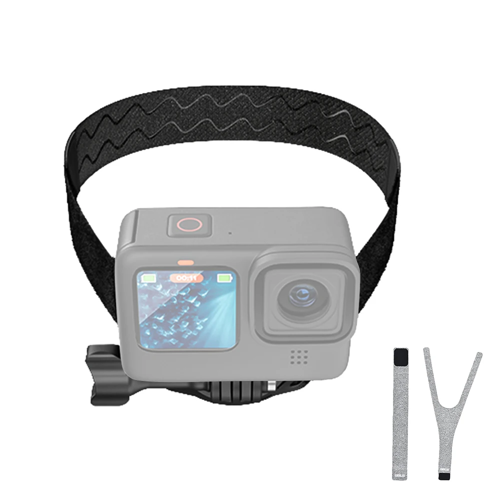 Магнитна лента за глава за екшън камери Магнитна гривна с Регулируема Глава Колан за Монтиране на камери за GoPro11/10/9/8/7 Action2 Insta360 . ' - ' . 0