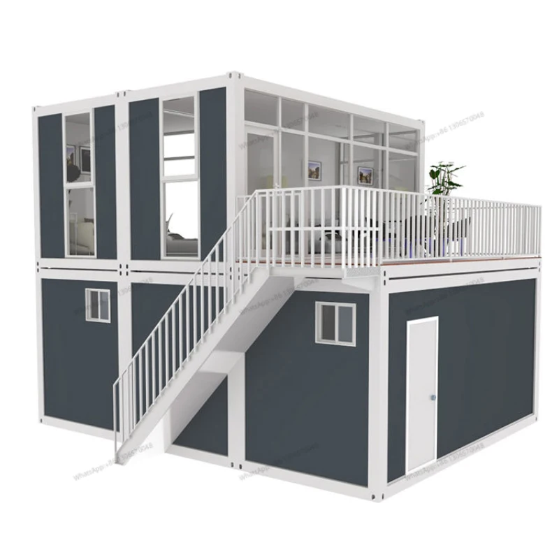 Модерен и луксозен Модулен жилищни Двустепенна Модулен корпус с 2 спални, контейнер . ' - ' . 0
