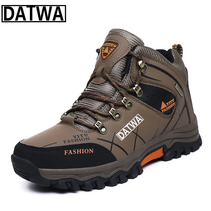 2024 Datwa, мъжки обувки за риболов, градинска нескользящая износостойкая обувки за къмпинг, планинско катерене, Големи размери, водоустойчив спортни обувки с нисък берцем . ' - ' . 2