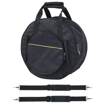14-Инчов Здрава чанта за малък барабан, Удебелена Военна чанта за барабана, чанта-раница С пагон, резервни части за музикални инструменти