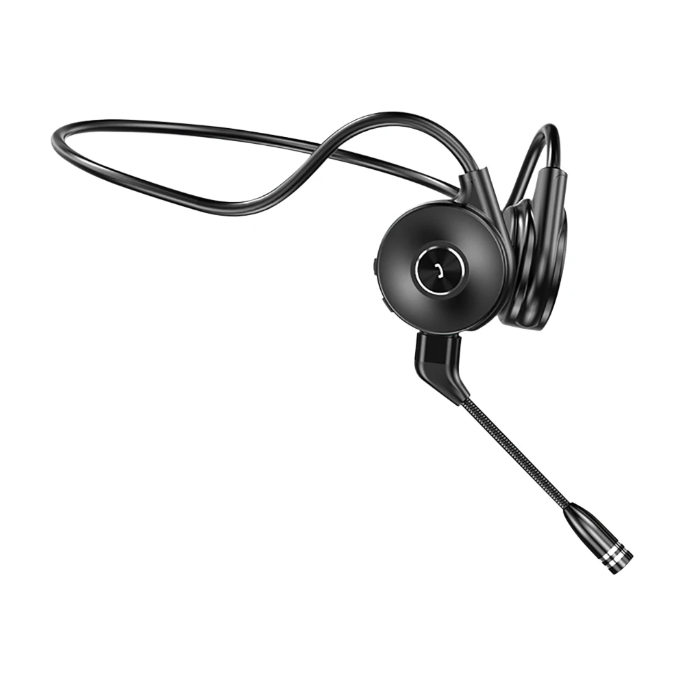 1БР Слушалки с костна проводимост M1 Bluetooth 5,0 Безжични Удобно облекло hi-fi системи Стерео Спортни слушалки с микрофон с шумопотискане . ' - ' . 5