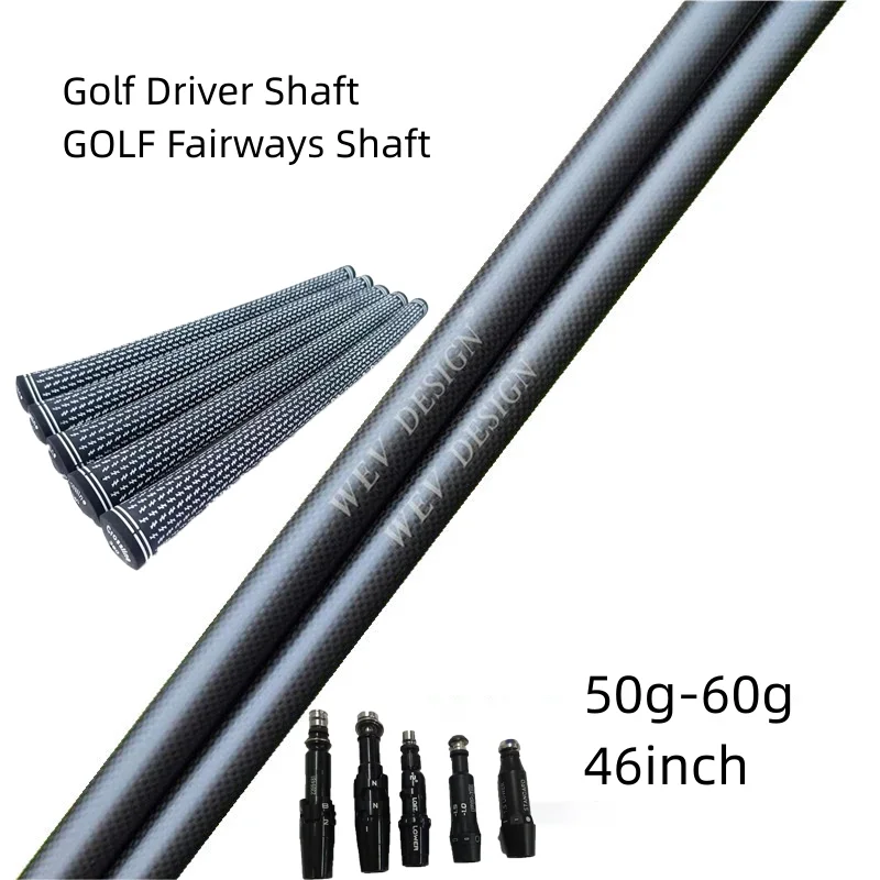 Нова Задвижваща вал за голф WEV 1K Оригинална технология от въглеродни влакна S/R Flex Графит Вал Дървен Вал, Без монтажна втулка И ръкохватка . ' - ' . 0