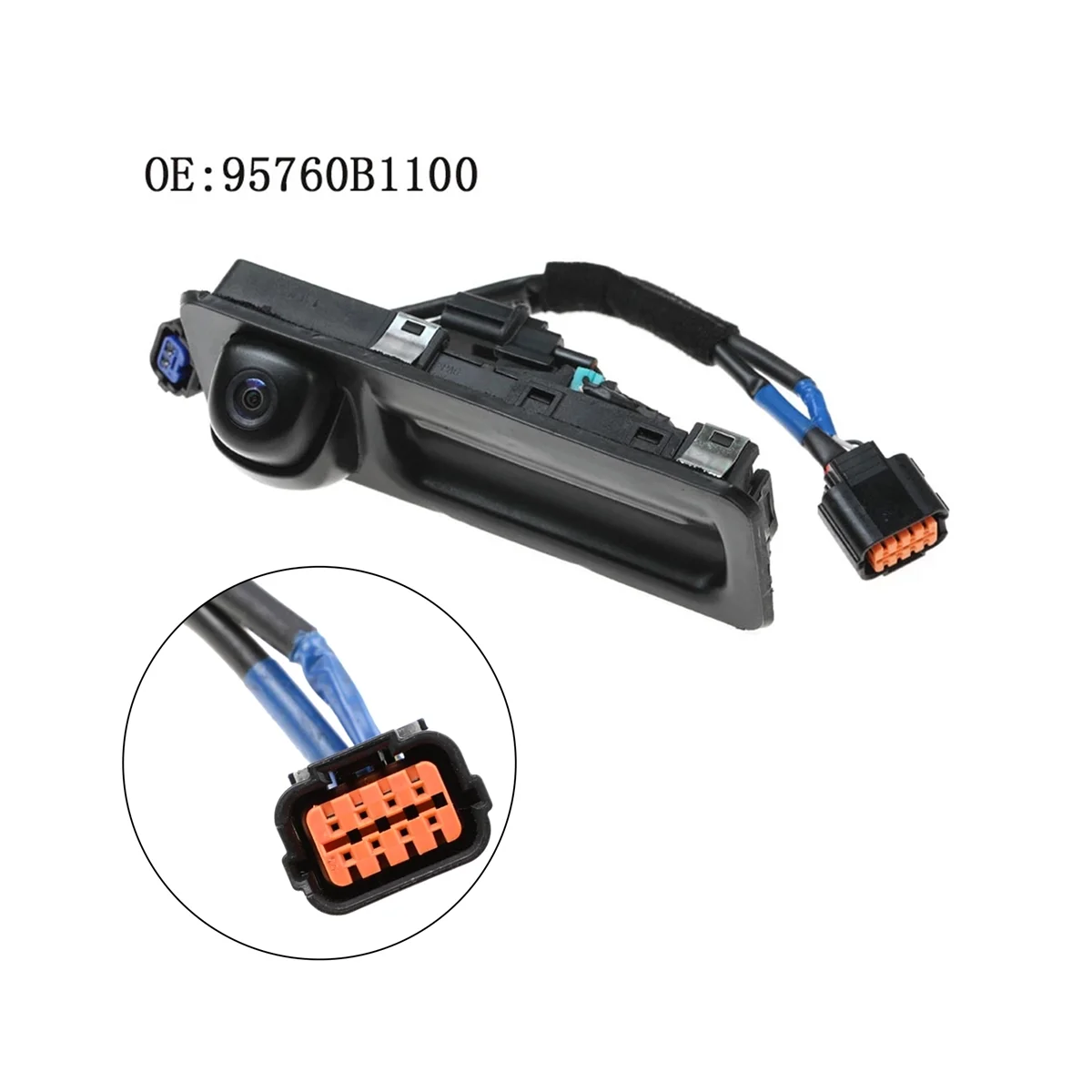 95760B1100 Дръжка на багажника на автомобила Камера за задно виждане за Hyundai платформа soc решения; genesi 2014-2016 Резервната камера за задно виждане 95760-B1100 . ' - ' . 0
