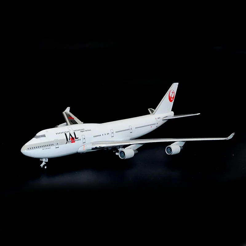 Модел на самолет от лят под налягане на алуминиеви Боинг 747-400 Ja8071 Japan Jal Airliner в мащаб 1: 400 Бижута Имитация от сплав Колекция Хоби . ' - ' . 1