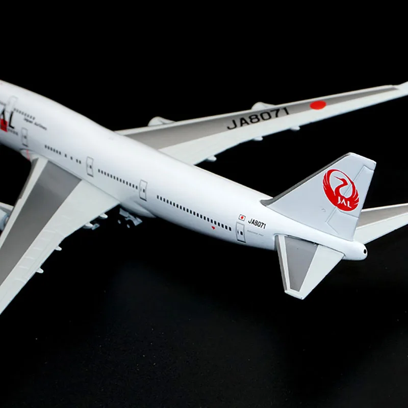 Модел на самолет от лят под налягане на алуминиеви Боинг 747-400 Ja8071 Japan Jal Airliner в мащаб 1: 400 Бижута Имитация от сплав Колекция Хоби . ' - ' . 3