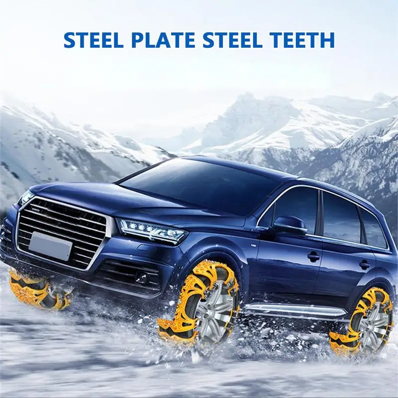 Мини вериги за сняг Износоустойчивост И Здрави Гуми устойчива на плъзгане Верига Мини Вериги за гуми от Снежна Кал За Леки автомобили, SUV ATV Trucks . ' - ' . 2
