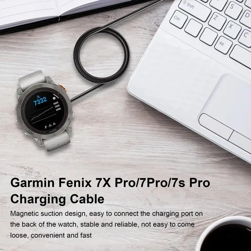 USB кабел за зареждане на Garmin-Fenix 7X Pro/Pro 7/7s Pro 5V 1A Смарт часовници Кабел За Бързо Зареждане Зарядно Устройство Аксесоари За умен часа . ' - ' . 1