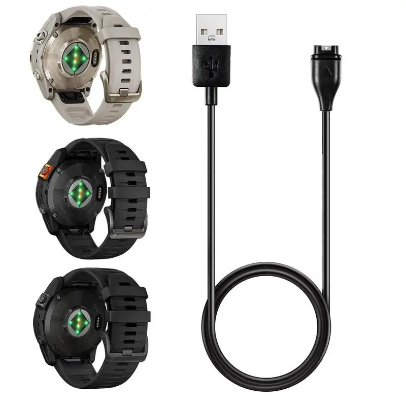 USB кабел за зареждане на Garmin-Fenix 7X Pro/Pro 7/7s Pro 5V 1A Смарт часовници Кабел За Бързо Зареждане Зарядно Устройство Аксесоари За умен часа . ' - ' . 3