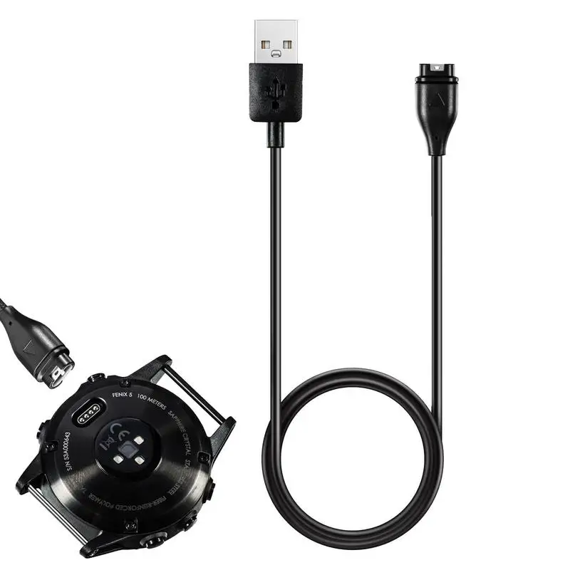 USB кабел за зареждане на Garmin-Fenix 7X Pro/Pro 7/7s Pro 5V 1A Смарт часовници Кабел За Бързо Зареждане Зарядно Устройство Аксесоари За умен часа . ' - ' . 4