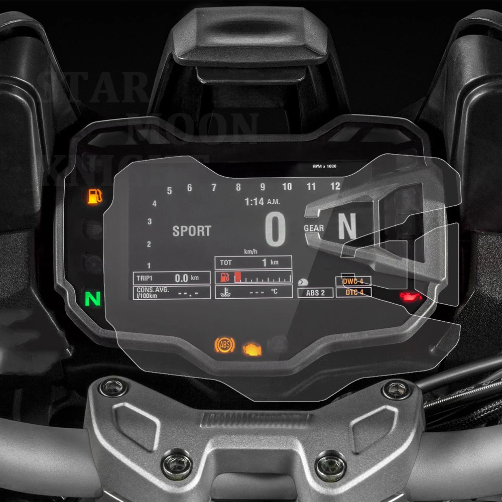 Защитно Фолио за Арматурното табло Мотоциклет от Надраскване за DUCATI Multistrada 950 1200 1200 1260 S S 2015-2018 . ' - ' . 1