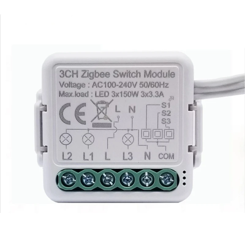 1 ~ 5 бр. Модула на Hristo Wifi Smart Switch Поддържа 2 начин на управление, прилагане на дистанционното управление, ключа на светлината 