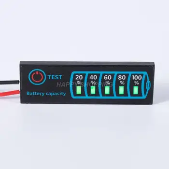 18650 Li-ion lipo Литиево 5-30 В Оловно-киселинната Индикатор за нивото на зареждане на батерията Тестер LCD дисплей Измерване на капацитет на модул за Измерване на напрежение