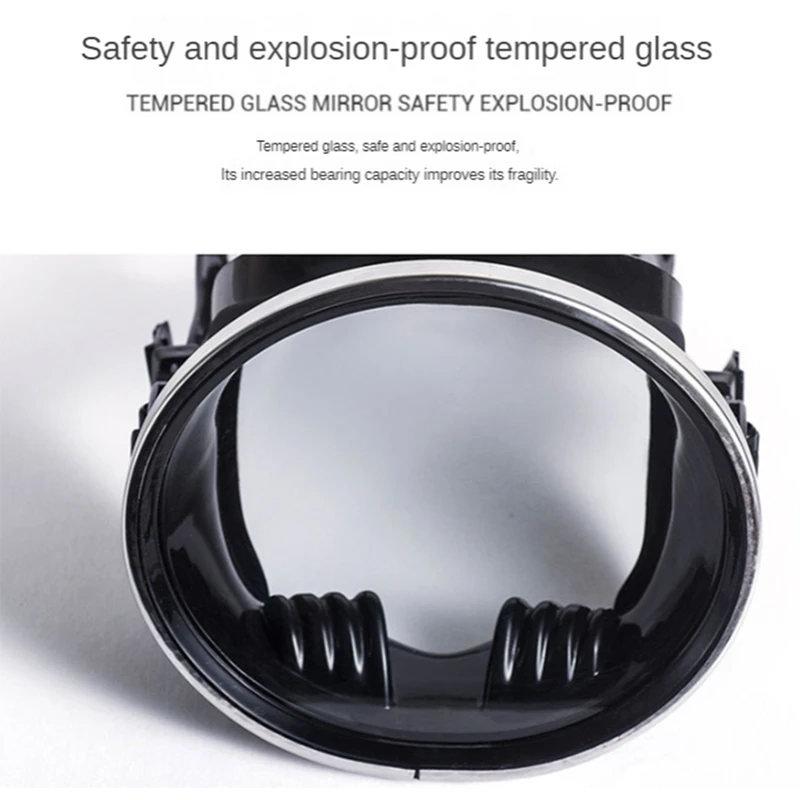 1 бр. HD Очила за гмуркане от Очила, изработени От Закалено Стъкло на Обектива От Неръждаема Стомана Рыбацкое Огледало Екипировка За гмуркане . ' - ' . 5