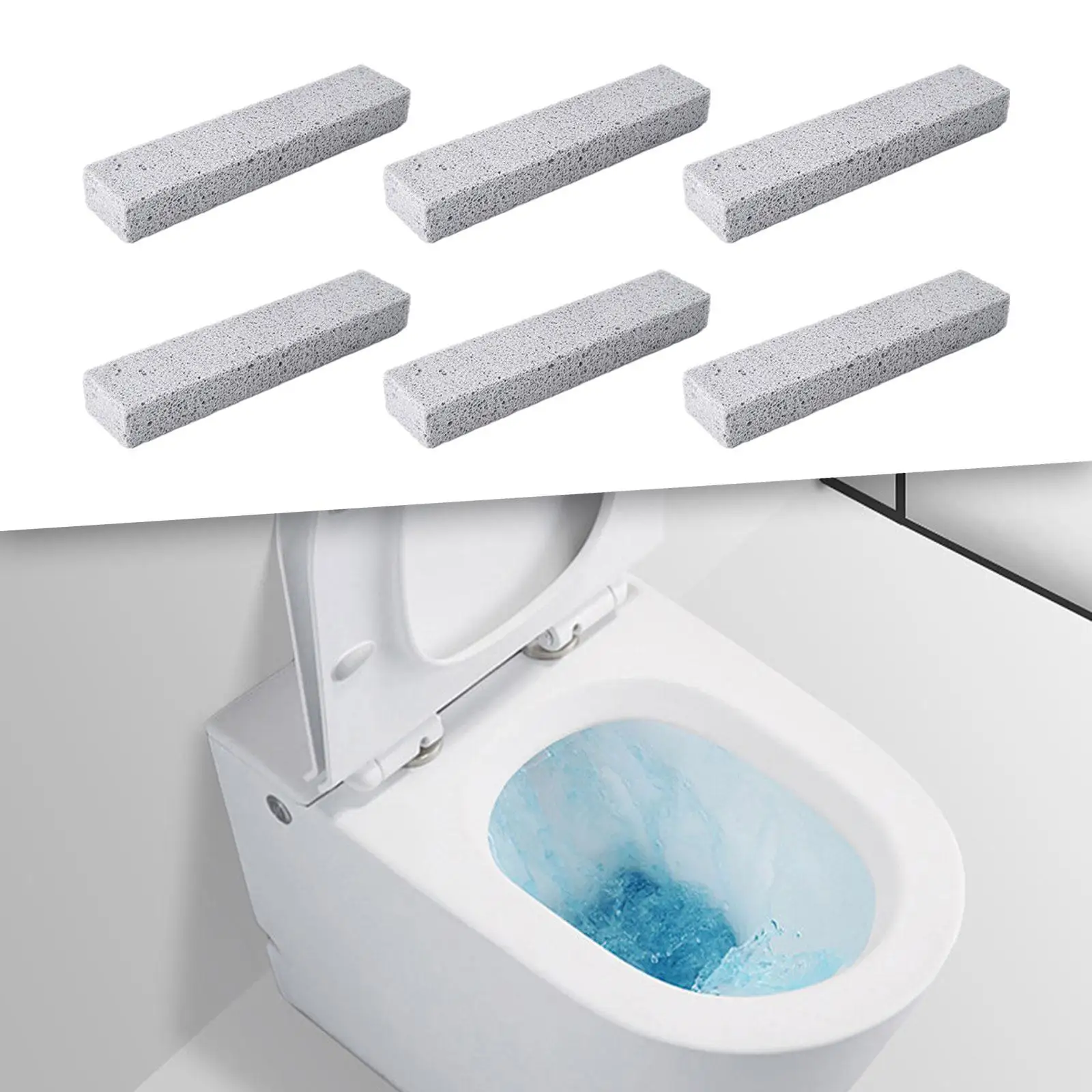 6 бр. Почистваща блок за почистване на Тоалетната чиния, препарат за почистване на тоалетната чиния, капак за тоалетна, керамични тела, плочки за пране . ' - ' . 0