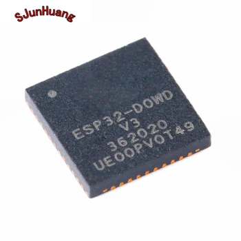1бр оригинален автентичен ESP32-D0WD-V3 QFN-48 двуядрен чип безжични радиоприемник Wi-Fi и Bluetooth MCU