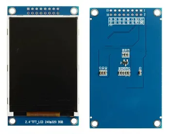 2.4-инчов 16PIN 262K Цветен TFT LCD дисплей Модул на екрана на дисплея ILI9341 ST7789 Контролер MCU 8Bit Паралелен интерфейс 240 (RGB) * 320