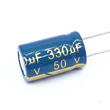 20 бр /много висока честота на низкоомный алуминиеви електролитни кондензатори 50 330 icf размер на 10 * 17 330 icf 20%