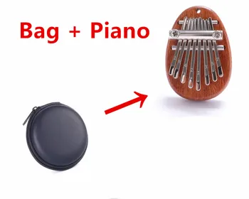 2023NEW Изискан инструмент Калимба за пальчикового пиано, преносима чанта за палеца