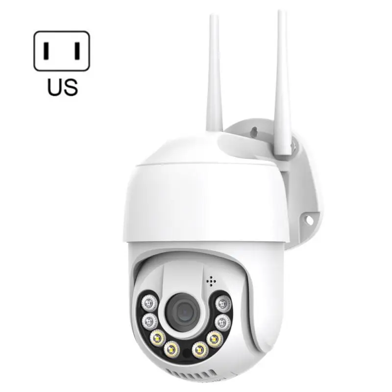 1/2 бр. WIFI IP Камера Външна Сигурност Цветна Нощният 2-Мегапикселова Безжична Камера за Видеонаблюдение Smart Human Detection iCSee . ' - ' . 3