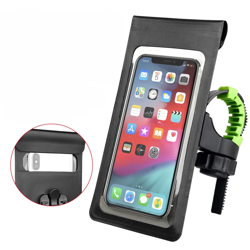 Водоустойчив калъф за телефон, чанта за предната част на рамката на Велосипеда рамка за сензорния екран, горната тръба, чанта за мобилен телефон, Инструменти, Аксесоари за мотоциклети . ' - ' . 0