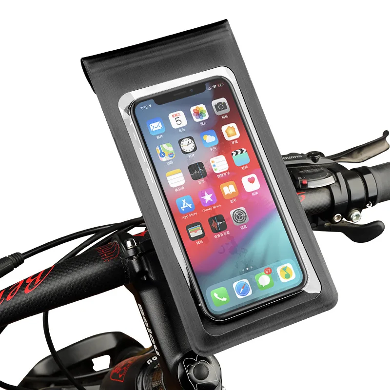 Водоустойчив калъф за телефон, чанта за предната част на рамката на Велосипеда рамка за сензорния екран, горната тръба, чанта за мобилен телефон, Инструменти, Аксесоари за мотоциклети . ' - ' . 4