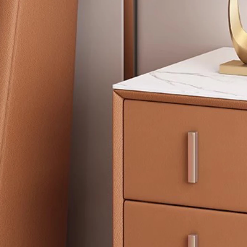 Дървена Мини-Модерен малка странична Масичка, Тесен Малка Странична Масичка за съхранение на Тоалетни принадлежности, мебели за спалня . ' - ' . 3