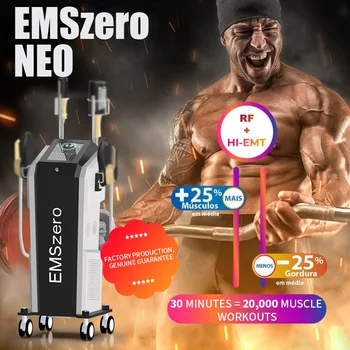 2в1 роликовая машина за увеличаване на мускулите и намаляване на телесните мазнини НЕО Nova 14 Tesla hi emt EMSzero stimulation body shaping mach