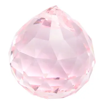 30-мм ретро кристална розов балон фън шуй