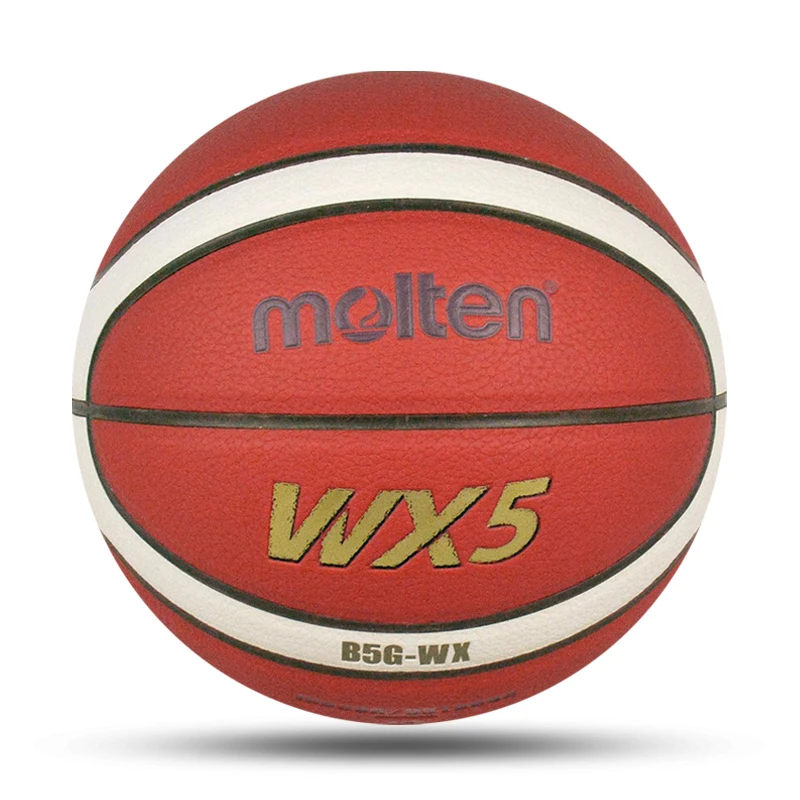 Разтопен на Мъжката Баскетболна Топка Размер 7/6/5 Оригинални Висококачествени PU Материал, Открит Тренировъчен Мач На Закрито Женски Детски баскетбол topu . ' - ' . 4