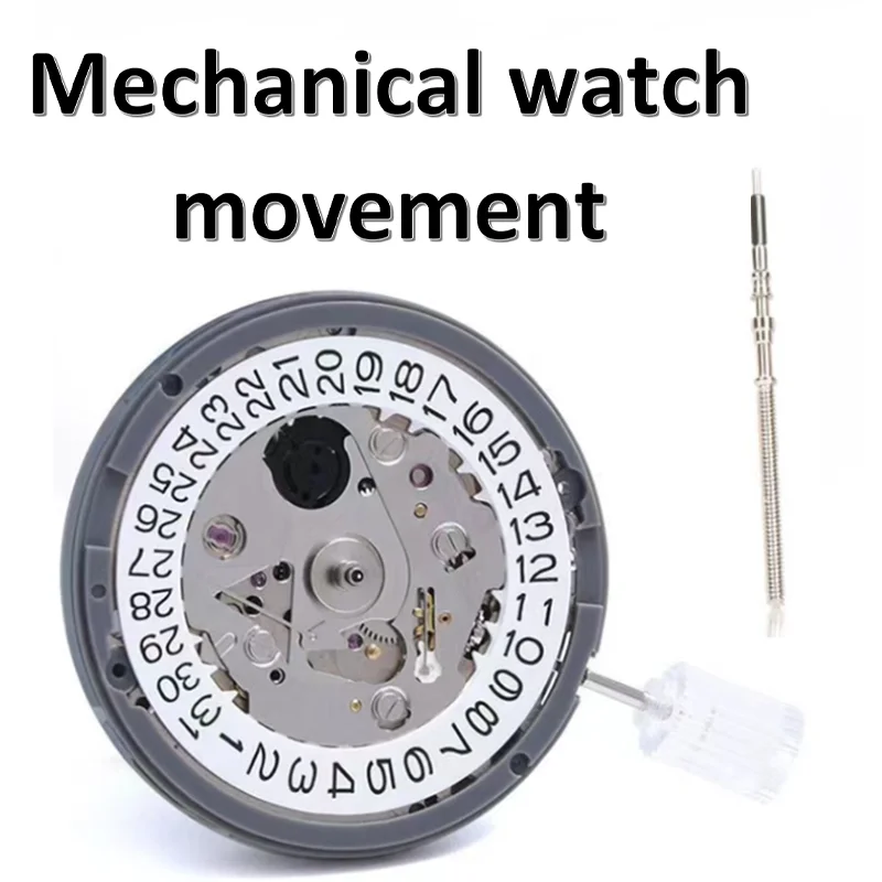 Определени часови механизми NH35A, Точност мъжки механични часовници с автоматично дата . ' - ' . 0