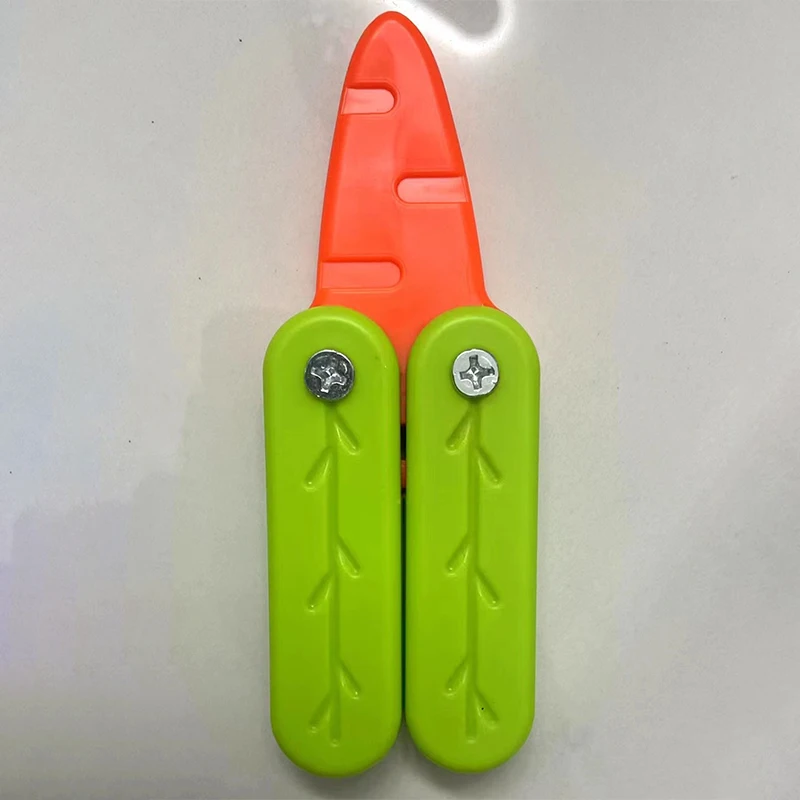 3D нажежен Морков гравитационный отварачка, играчки за непосед, Декомпрессионная нажимная карта, играчка за 3D печат, Светещи Морков нож играчка . ' - ' . 2