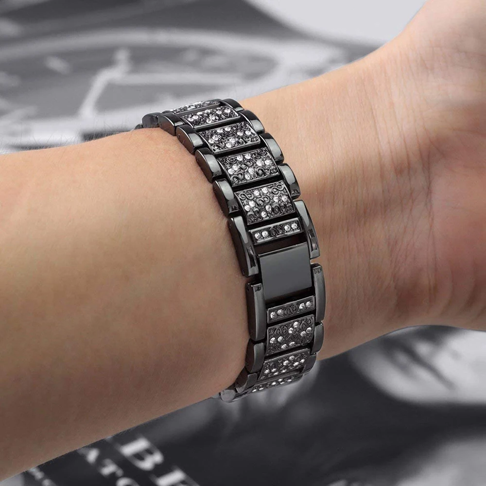 Метална каишка за смарт часа Redmi Watch 3 Active Correa, гривни с диаманти, замяна за гривната Redmi Watch 3 Active Fashion . ' - ' . 4