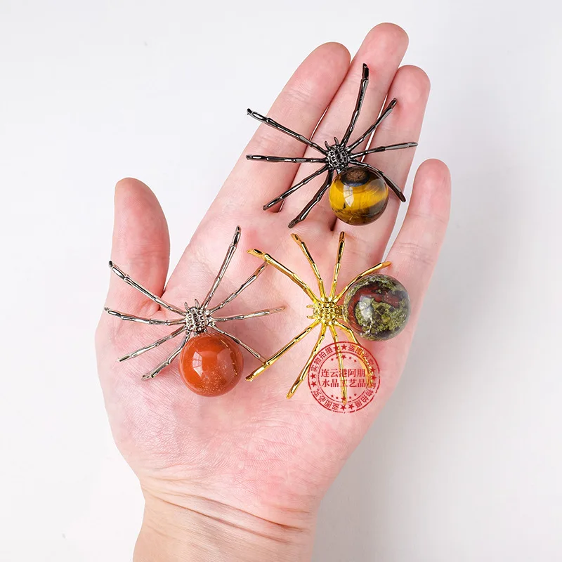Кристална топка-паяк на Хелоуин, на креативна декорация, направи си сам, синтез, моделиране на животни, подпори за партита, декорации . ' - ' . 2