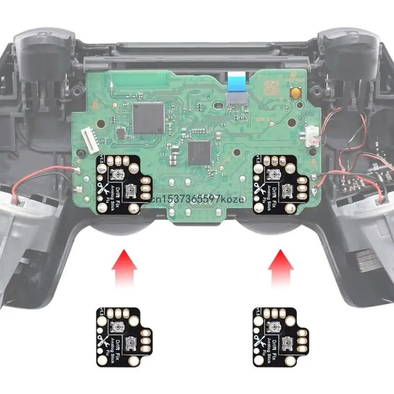 Таксата за ремонт на дрифт джойстик Геймпад Аналогов джойстик за коригиране на дрифт за PS5-PS4 . ' - ' . 4