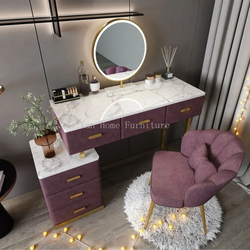 ドレッサー скринове за спалня модерен минималистичен светлина луксозен чист червен грим, бюро-тоалетка набор от мебелен шкаф . ' - ' . 0