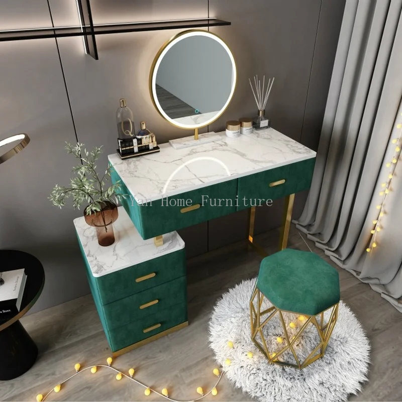 ドレッサー скринове за спалня модерен минималистичен светлина луксозен чист червен грим, бюро-тоалетка набор от мебелен шкаф . ' - ' . 3