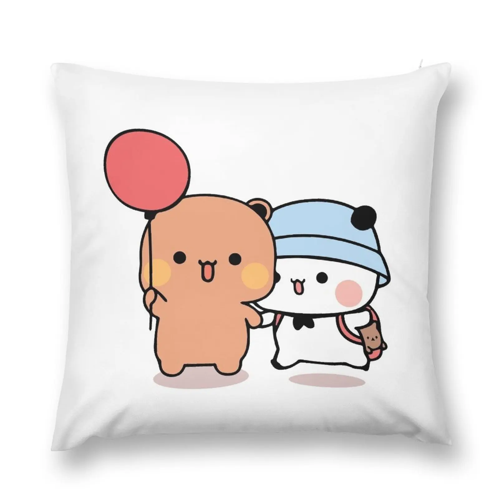 Bear и Panda Bubu Дуду, Възглавница с въздушно топка, Възглавнички, Коледна възглавница За дома . ' - ' . 0