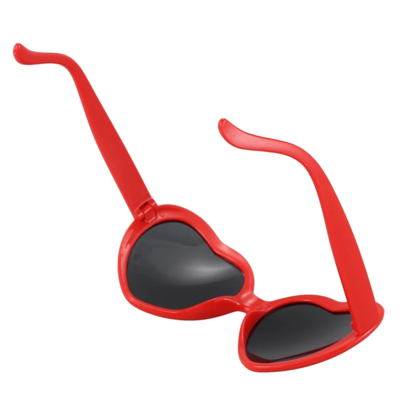 2X Модни Красиви Ретро Слънчеви очила с форма на сърце в стил Лолита