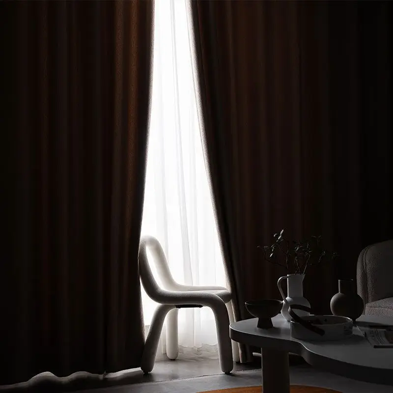 Пердета за хола Спални точност ръководят Копринена завеса Жаккардовый Модерен завеса Напълно затъмнени завеси Домашен Потребител прозорец . ' - ' . 2